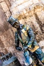 Havana, Cuba Ã¢â¬â 2019. Living bronze statue of Cuban musician